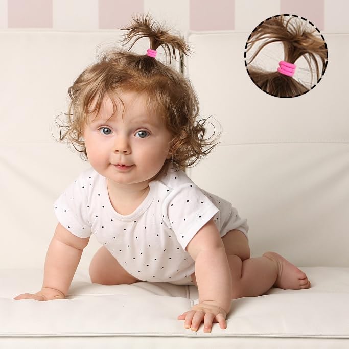 Celllot ligas suaves, sin dañar el cabello y fáciles de quitar.