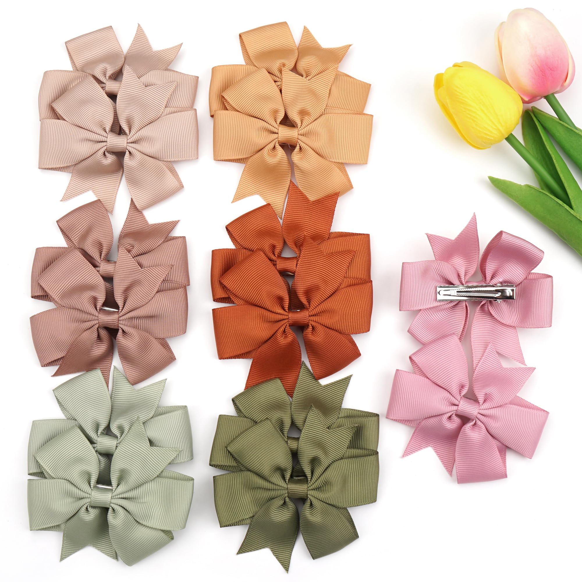 CÉLLOT broches con clip metálico, agarre seguro sin tirar del cabello.