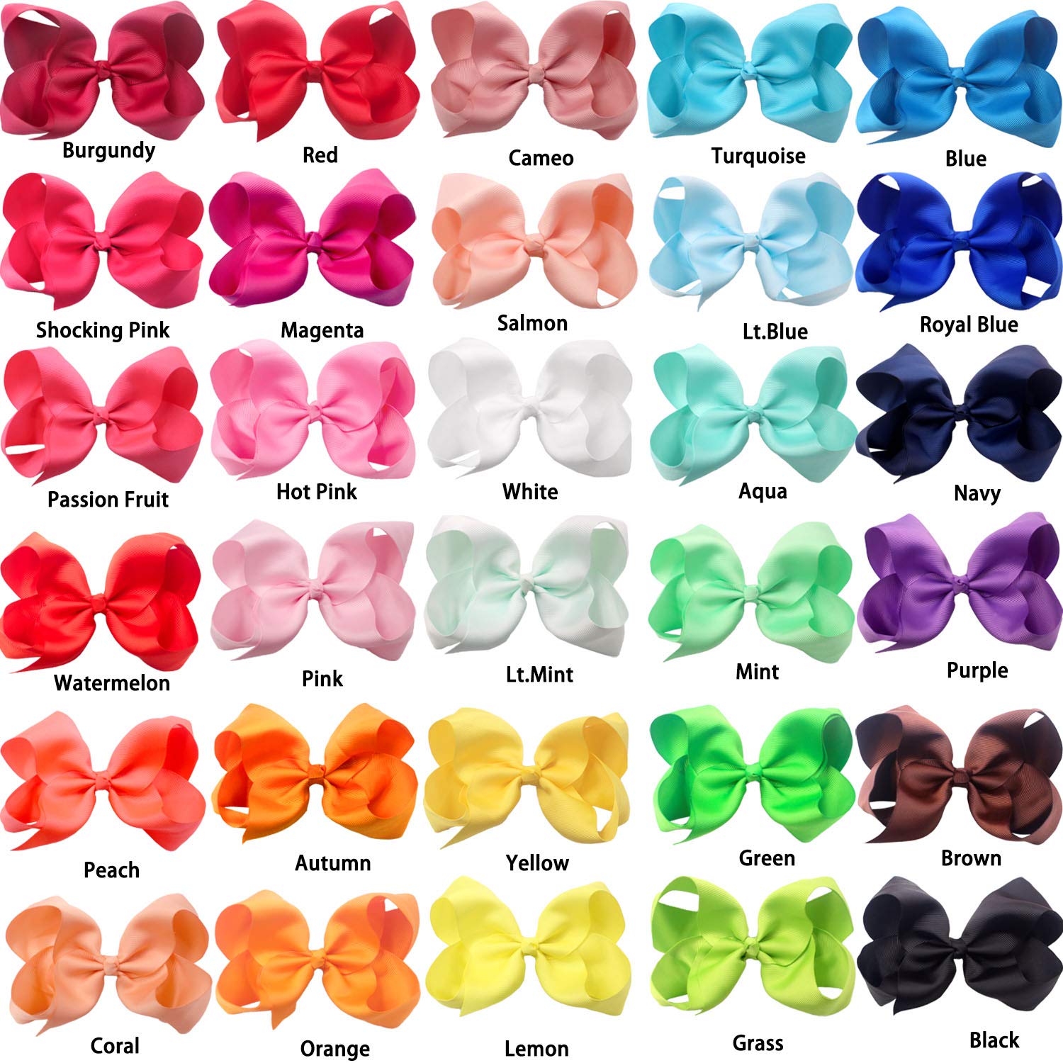 Lazo grosgrain de CÉLLOT de 2 pulgadas, textura suave para peinados variados