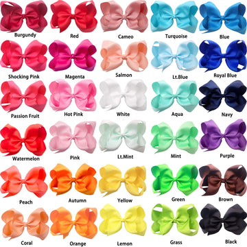 Lazo grosgrain de CÉLLOT de 2 pulgadas, textura suave para peinados variados