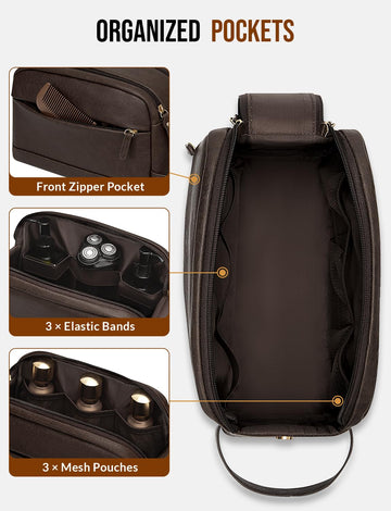 Acabado retro en cuero PU de Celvetch, textura suave y estilo clásico para viaje.