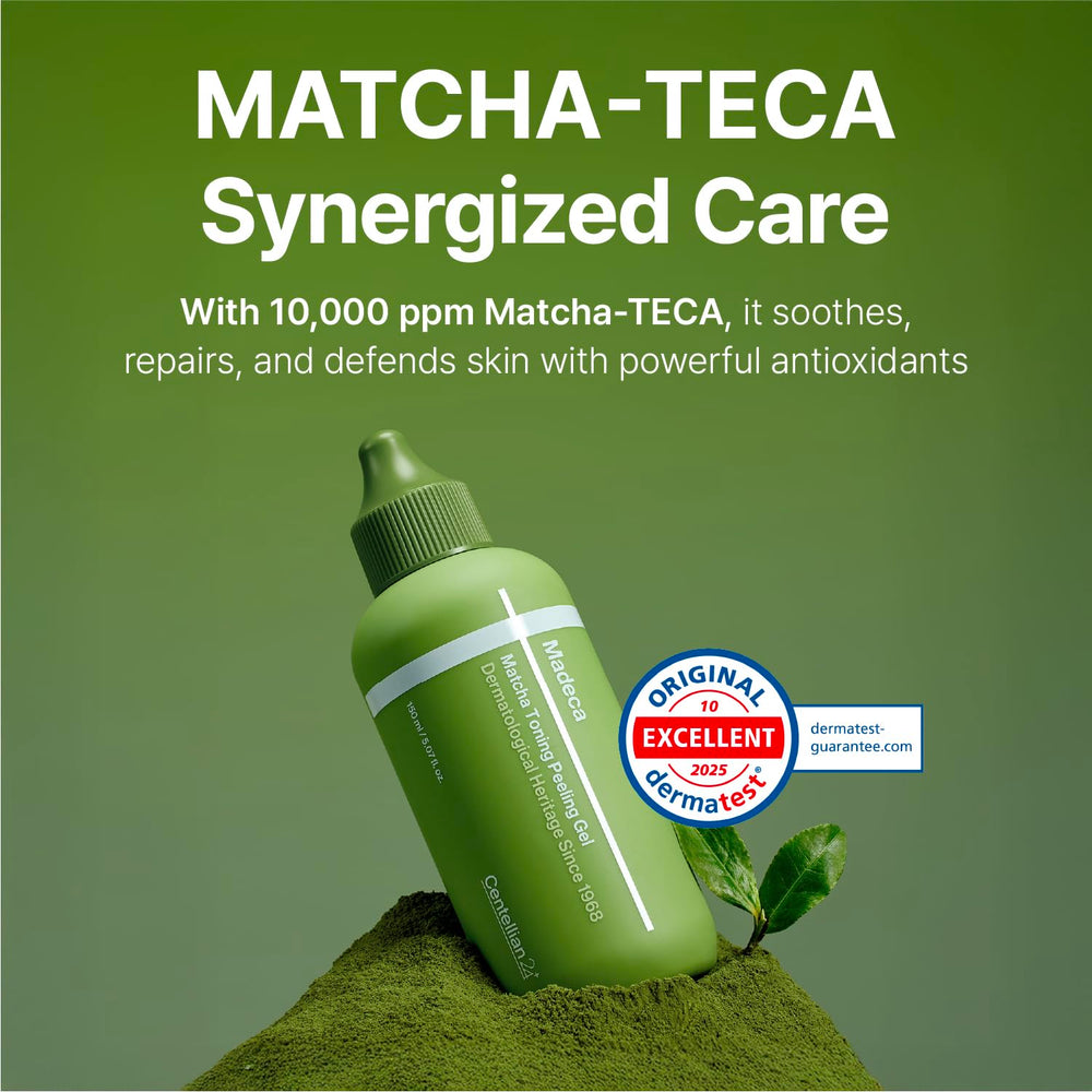 CENTELLIAN 24 Madeca Matcha Peeling Gel rostro y cuerpo exfoliación suave