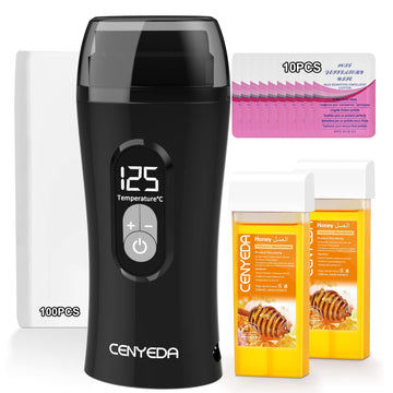 Calentador digital de CENYEDA con temperatura estable para depilación en casa.