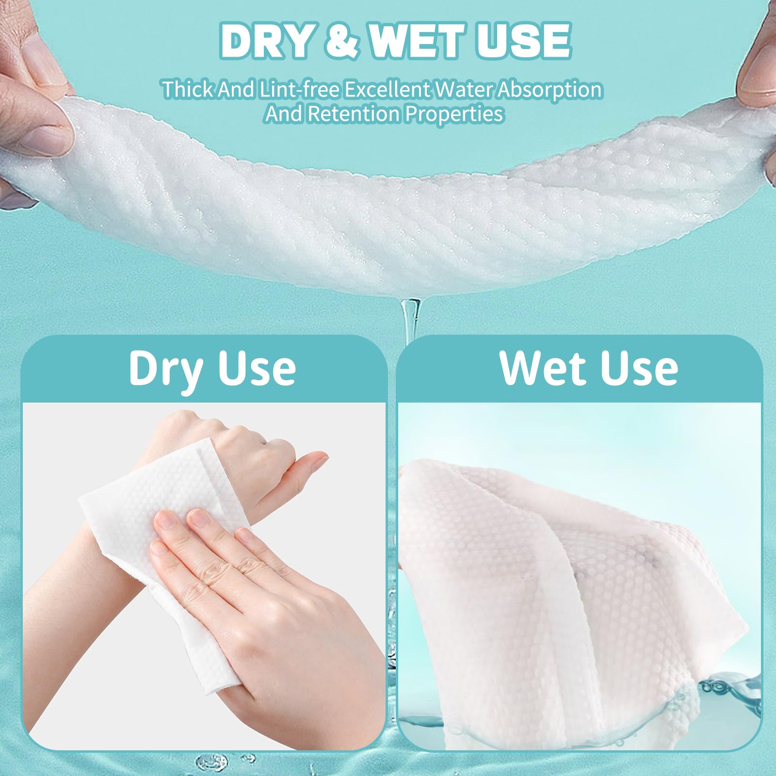 CenYouful doble uso seco y húmedo para limpieza facial y cuidado personal