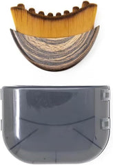 Cepillo de contorno linfático para la cara, drenaje suave y cómodo.