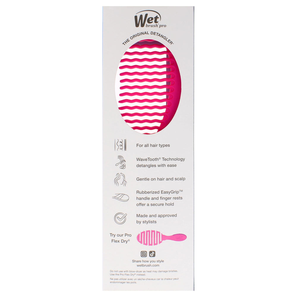 Wet Brush Pro Morado: diseño profesional recomendado para estilistas y uso diario.