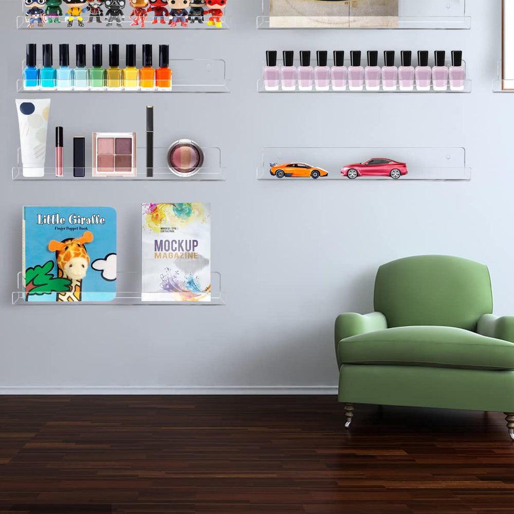 Cerpourt organizador de esmaltes para pared facilita acceso a tonos