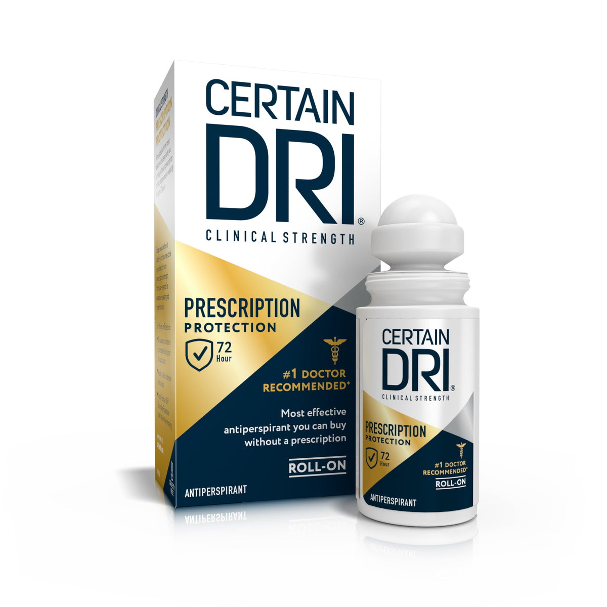 Certain Dri con aplicador para protección de 72 horas en axilas secas