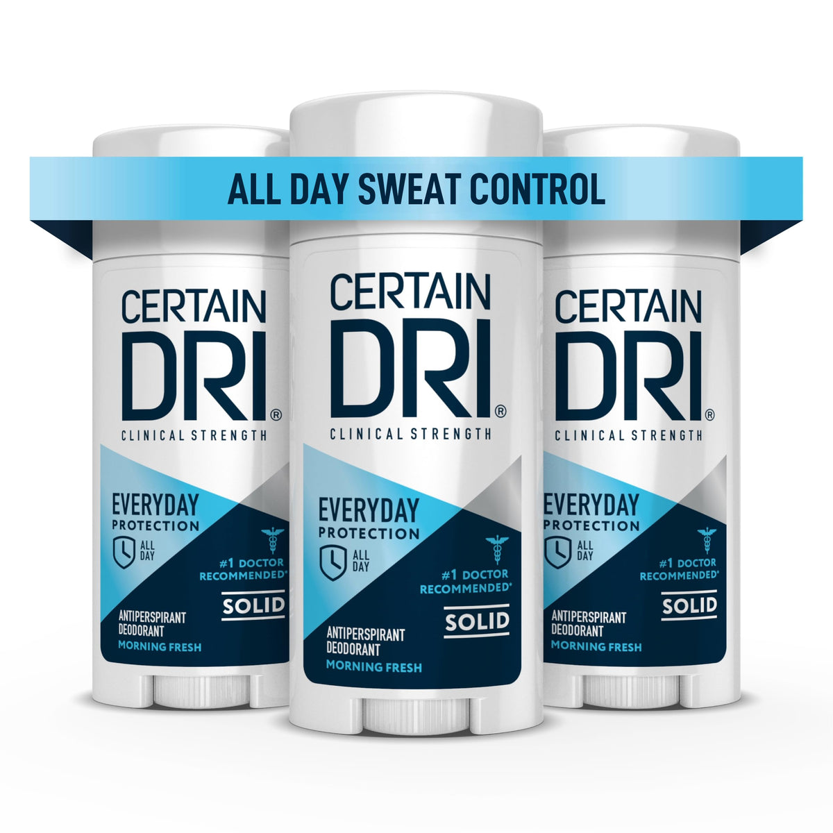 Certain Dri Everyday Strength: aplicación nocturna bajo los brazos para sequedad duradera
