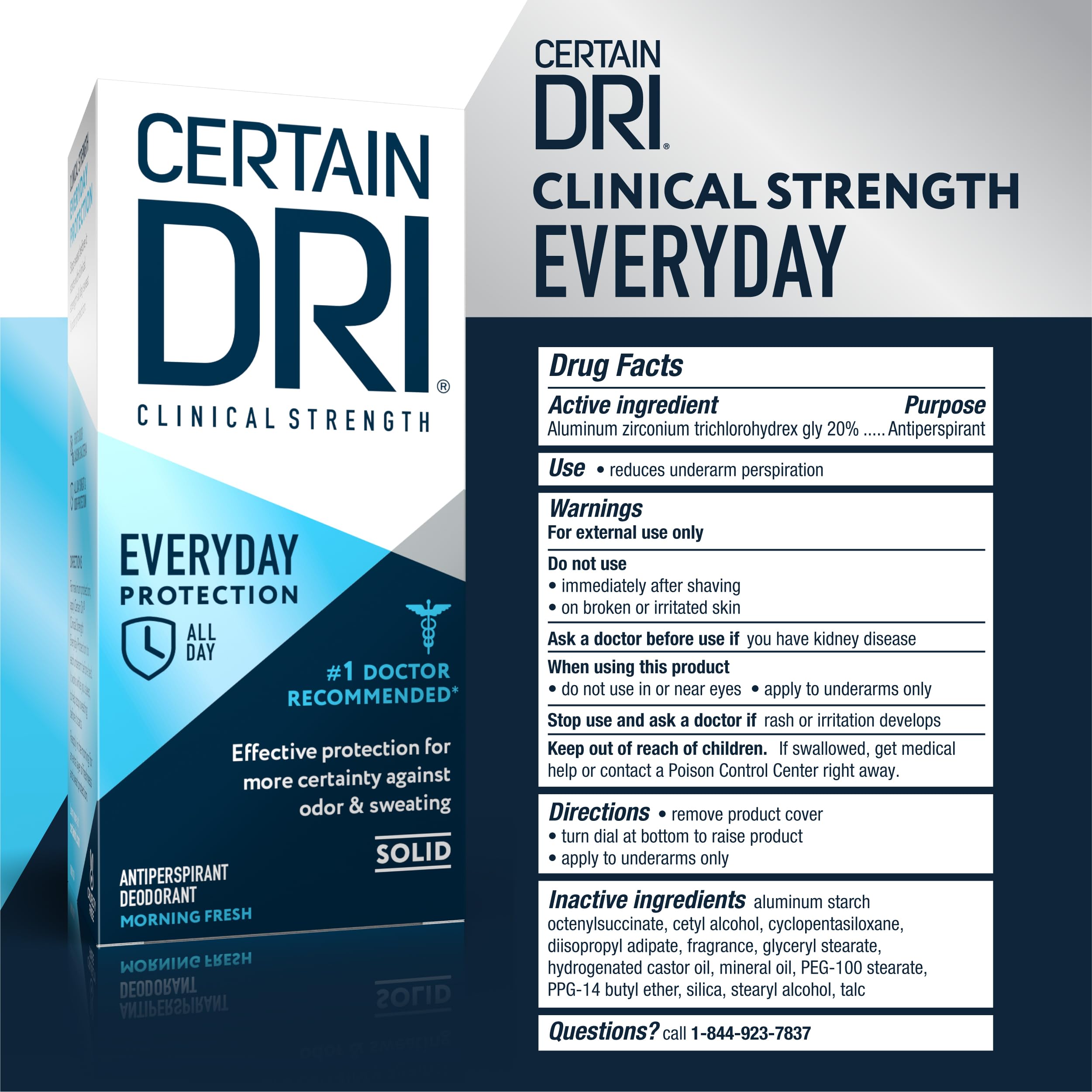 Certain Dri Everyday Strength: protección del olor de larga duración para reuniones