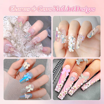 CESUSME charms uñas DIY para maquillaje facial