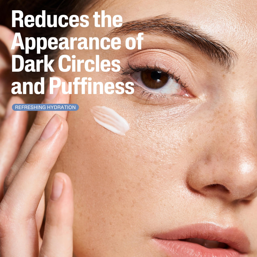 Cetaphil con ácido hialurónico para contorno de ojos.