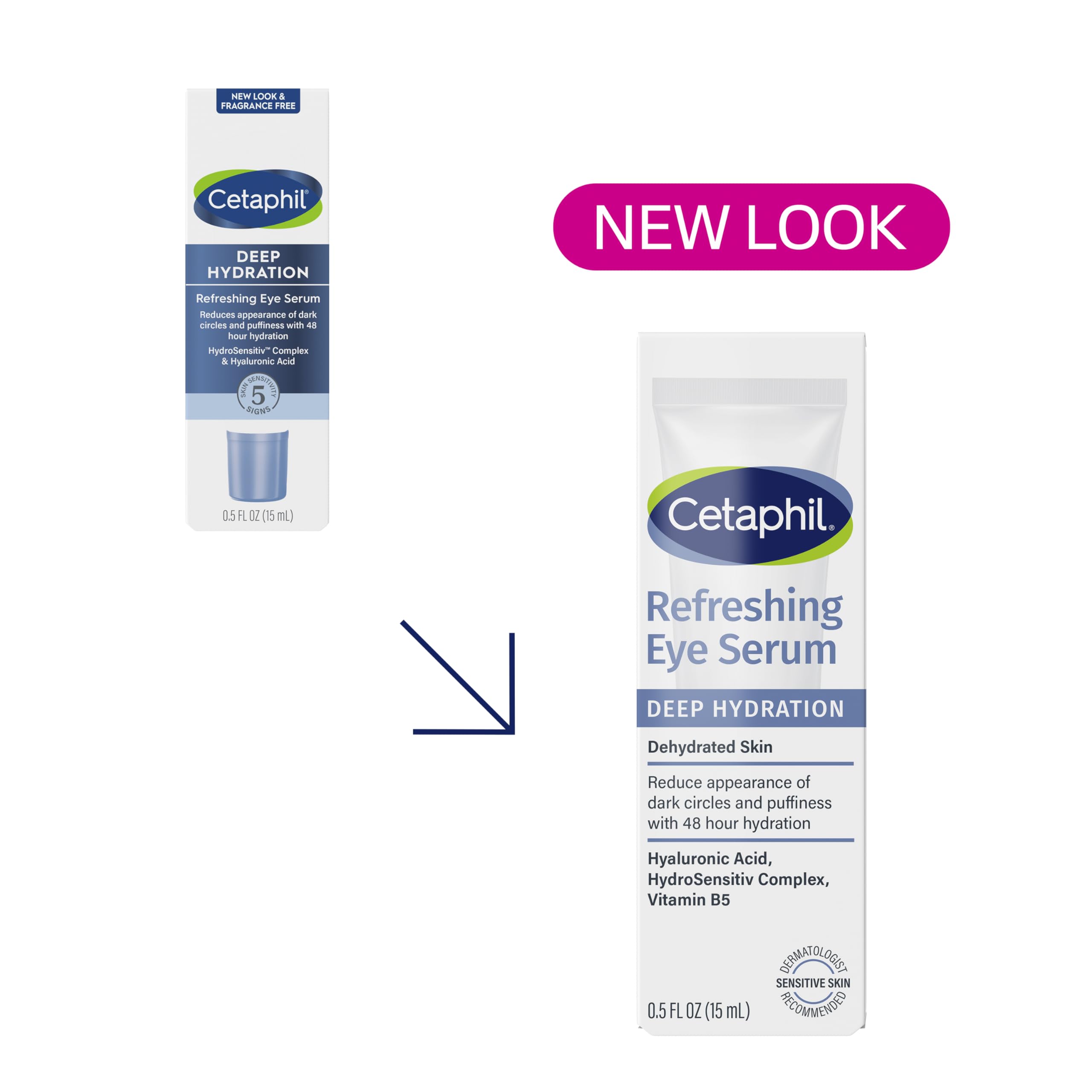 Aplicador de silicona suave para ojos con Cetaphil.