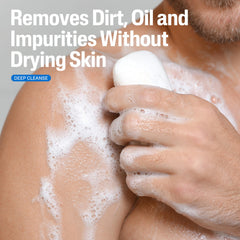 Cetaphil Deep Cleansing Bar hypoallergenic design for sensitive skin.