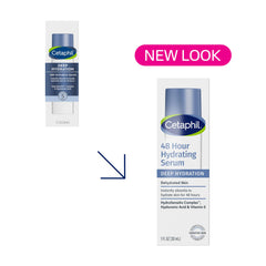 Cetaphil Hidratación Profunda, textura ligera para absorción rápida.