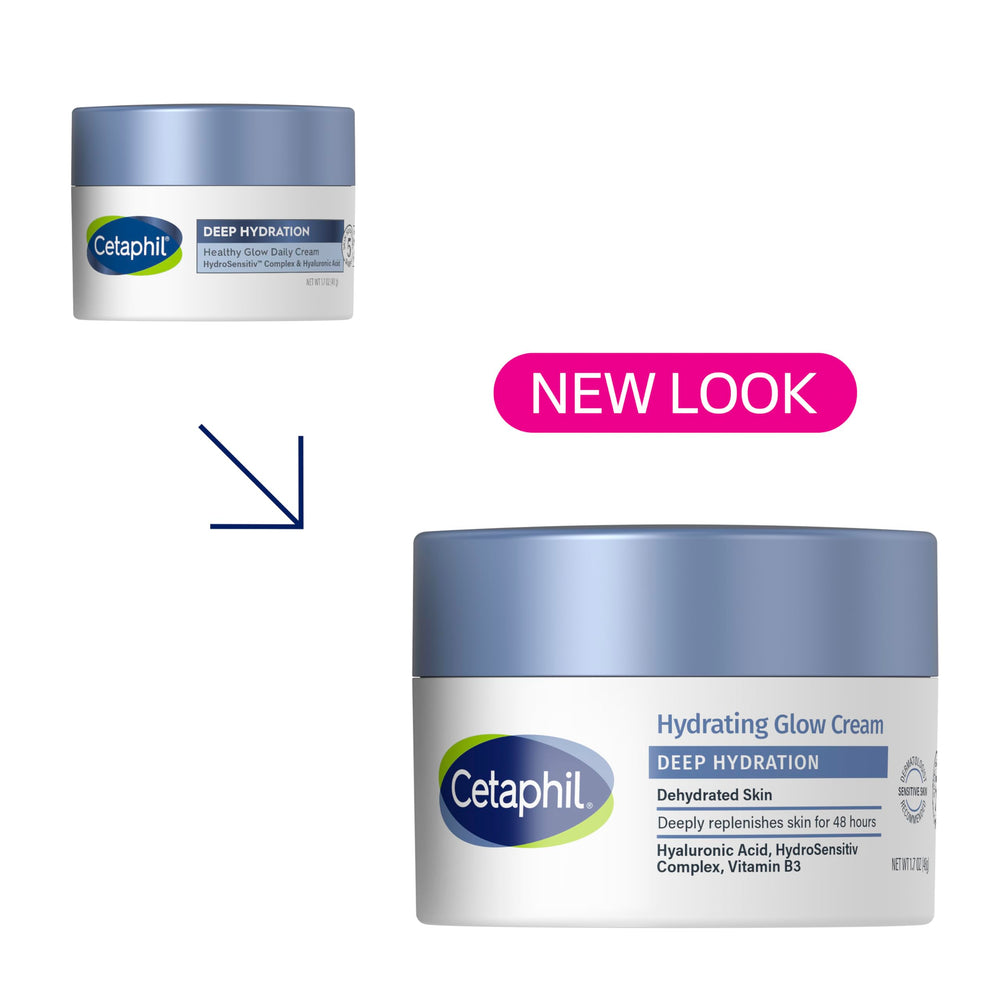 Cetaphil envase con dosificador facilita aplicación suave de la crema facial