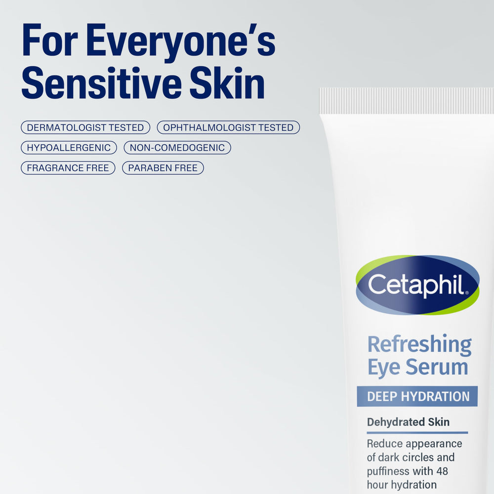 Envase sin fragancia de Cetaphil, adecuado para piel sensible.