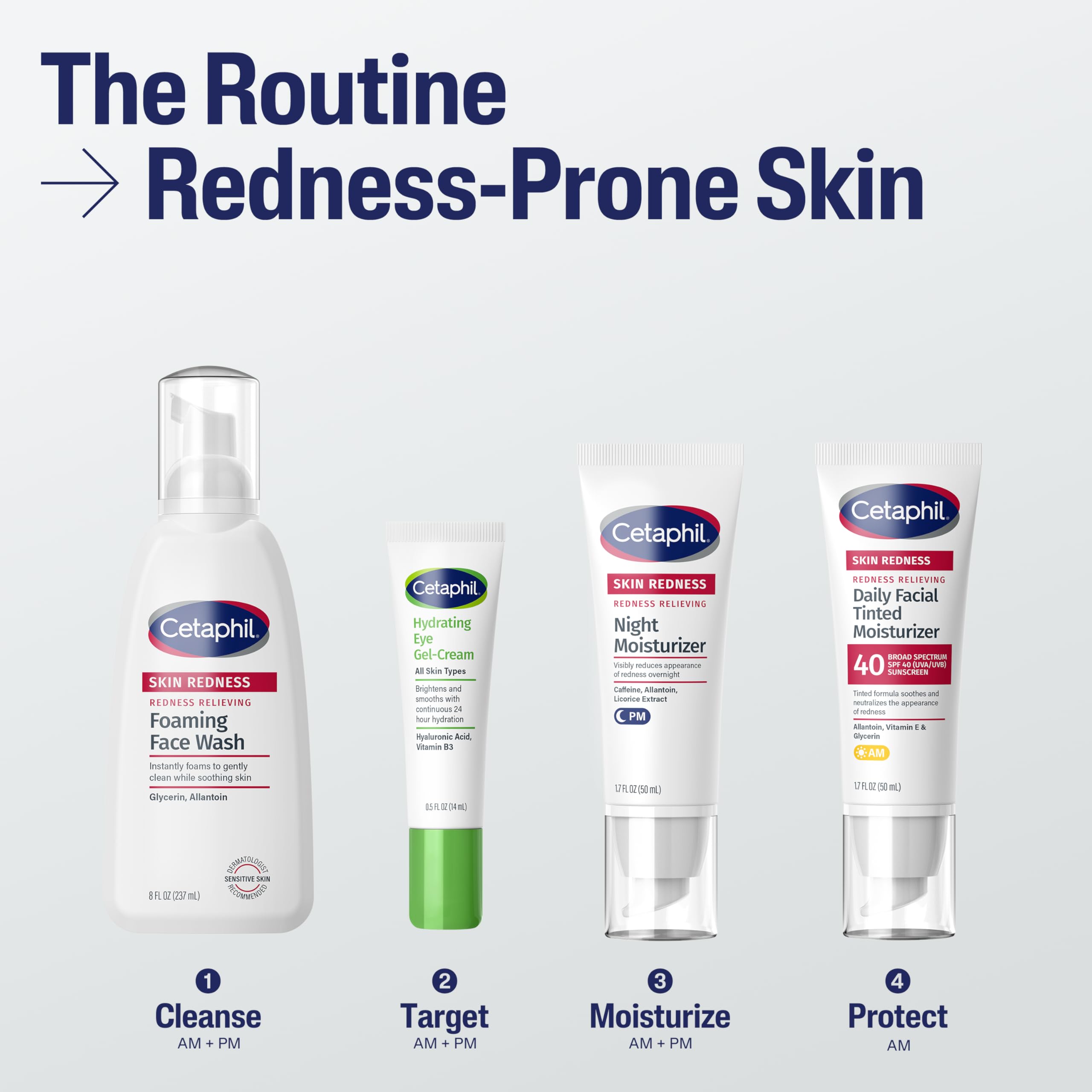 Cetaphil espuma densa, limpieza suave sin resecar.