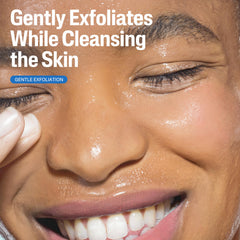 Cetaphil exfoliante facial suave, textura cremosa, limpia y nutre la piel