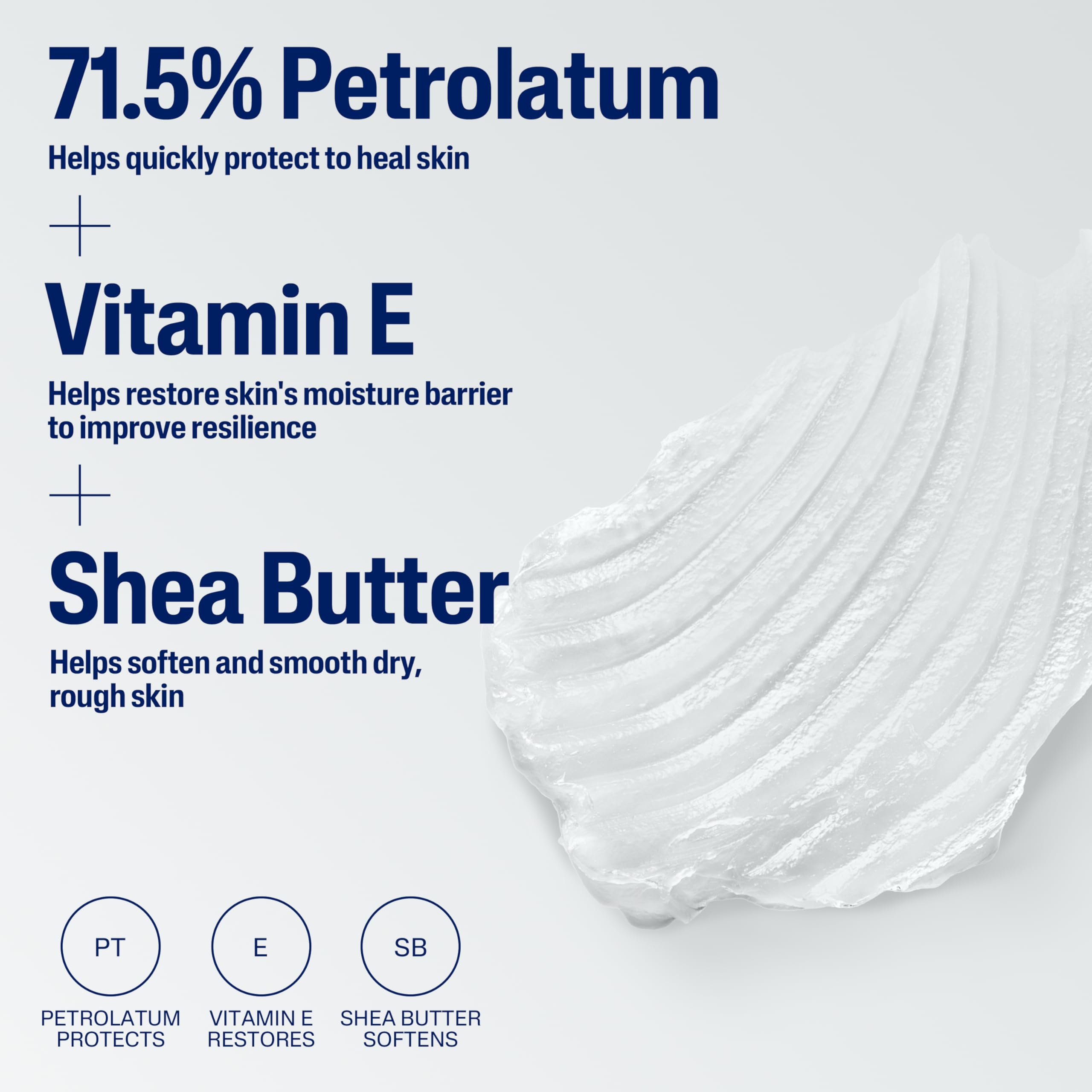 Labios agrietados tratados con Cetaphil Healing Ointment.
