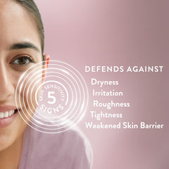 Close-up of Cetaphil serum texture for smooth, easy application.