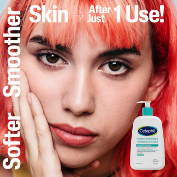 Cetaphil Locion Exfoliante SA: dispensador tipo pump para aplicacion controlada