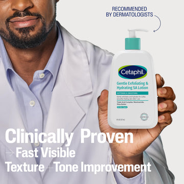 Cetaphil Locion Exfoliante SA: hidratacion de 48 horas en cada uso