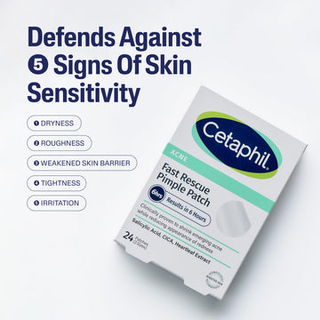 Cetaphil Parches extracto calmante: ayuda a calmar la piel sensible.