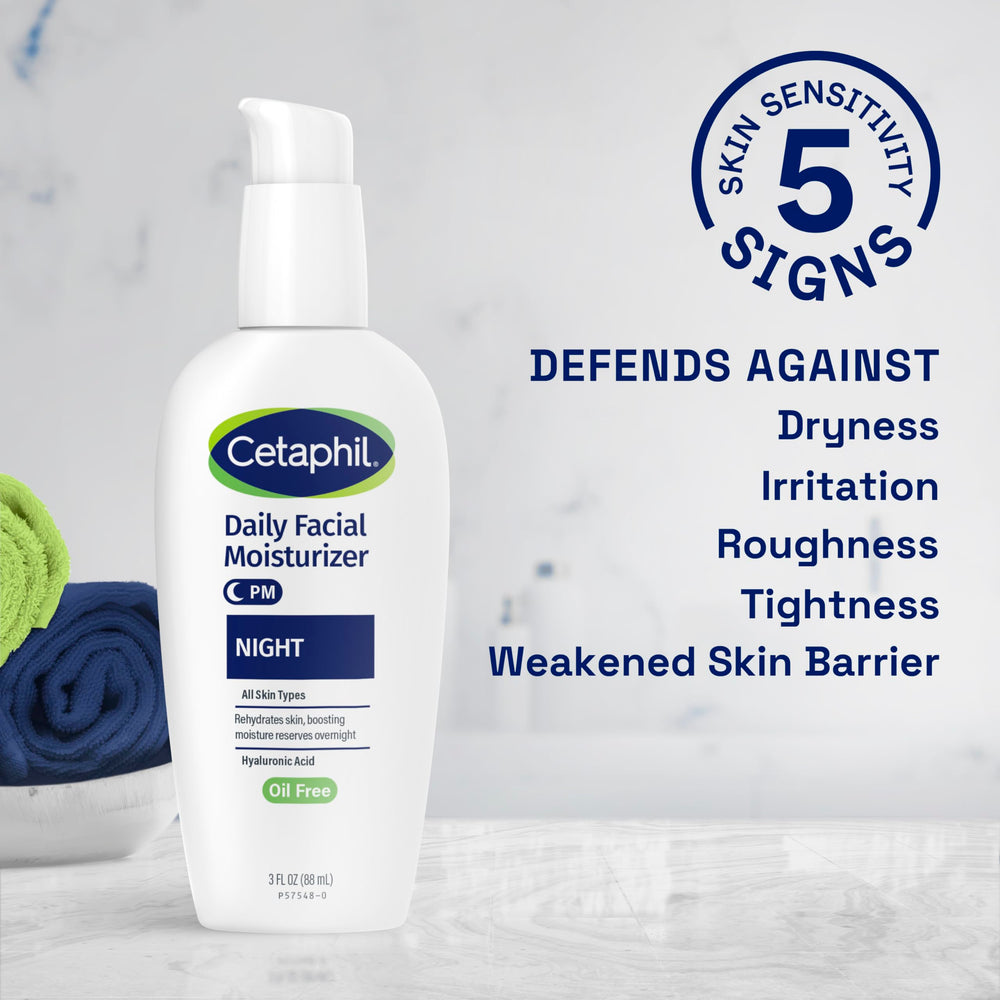 Cetaphil para piel sensible, recomendado por dermatólogos, suave y respetuoso.