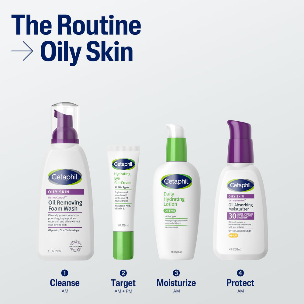 Cetaphil Pro Espuma Limpiadora: aliado para piel grasa y poros visibles.
