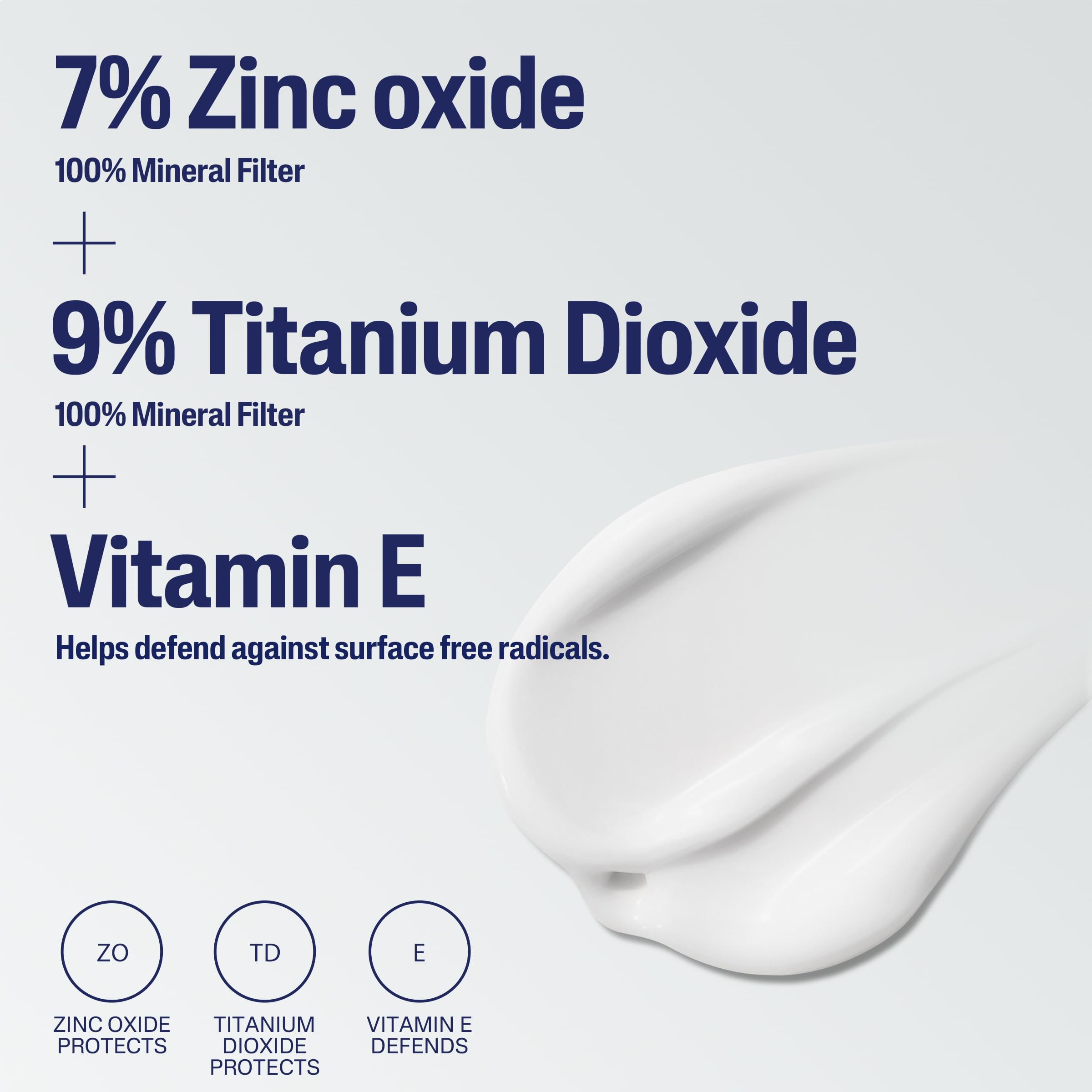 Cetaphil protector solar mineral con vitamina E que hidrata.