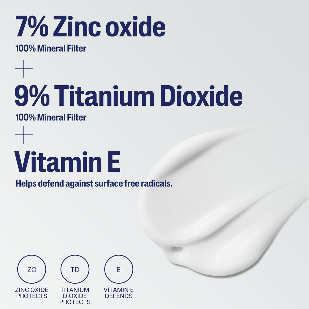 Cetaphil protector solar mineral con vitamina E que hidrata.
