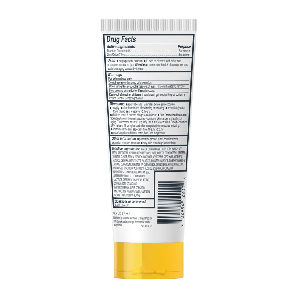 Protector solar de viaje Cetaphil mineral, tamaño compacto para maleta.