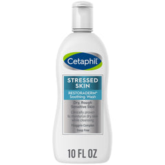 Bouteille Cetaphil RESTORADERM avec mise en avant de l'hydratation douce adaptée