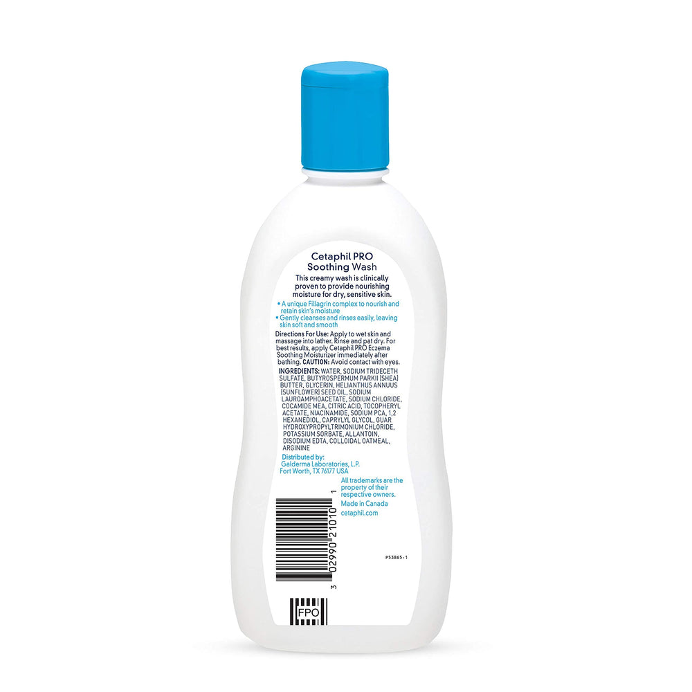 Formule sans parfum et sans savon, hypoallergénique pour peau sensible.