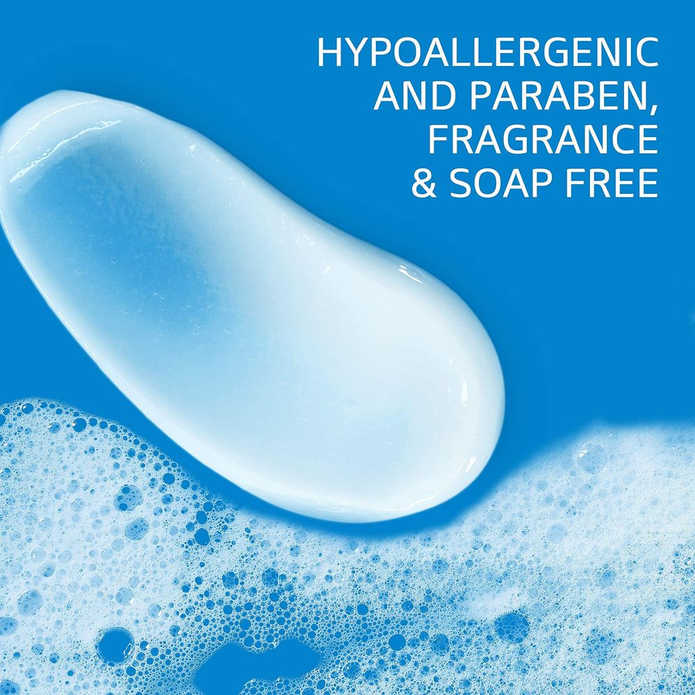 Hydratation potentielle de 24 heures après le lavage avec RESTORADERM.