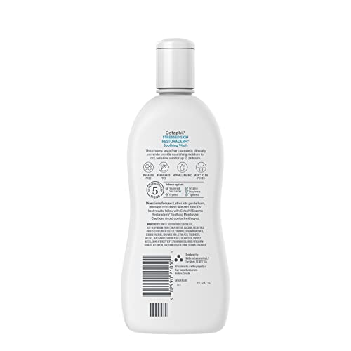 Texture crèmeuse du gel RESTORADERM offrant une sensation réconfortante.
