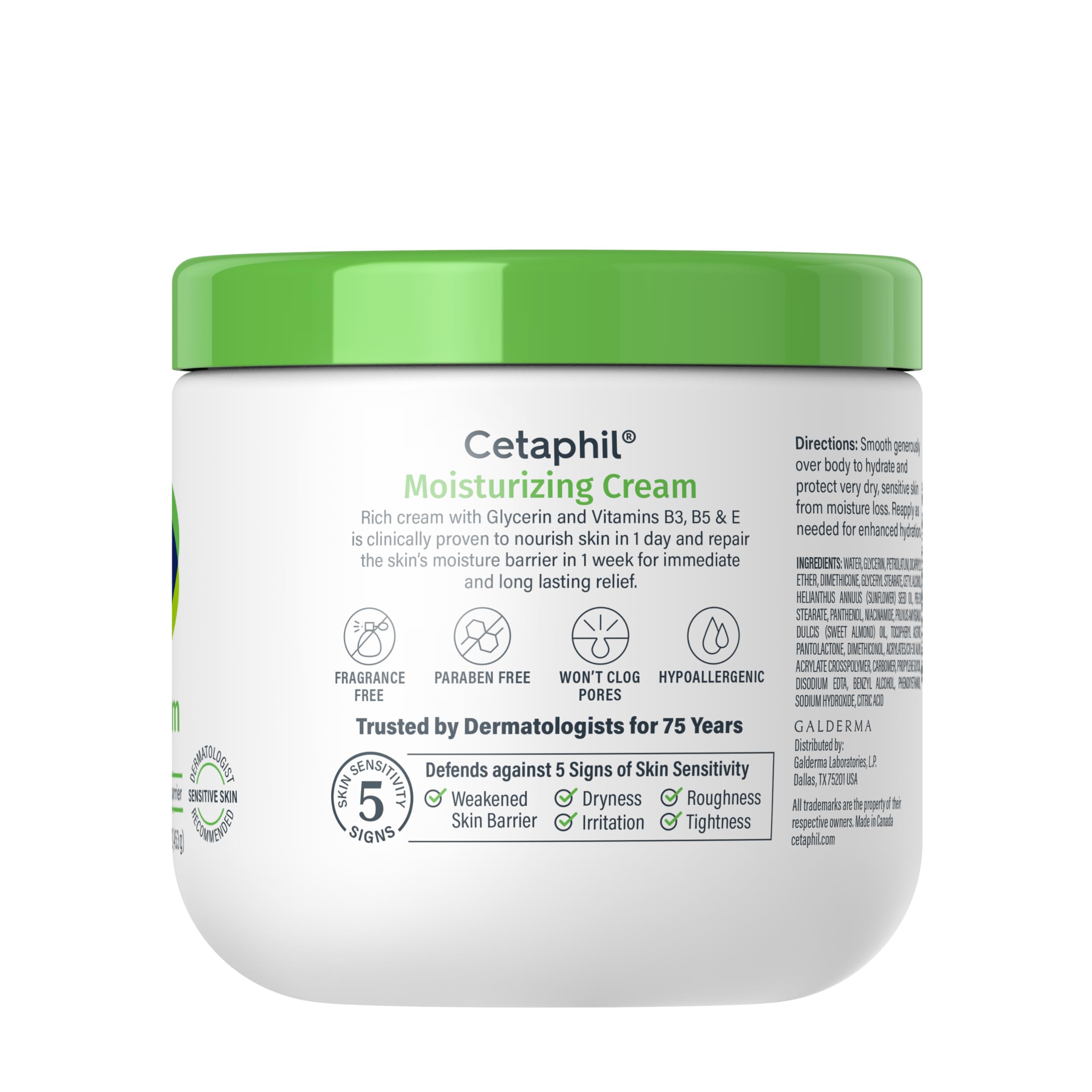 Cetaphil textura no grasa permite uso diario sin sensación grasa.