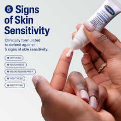 Textura de serum refrescante para el contorno de ojos Cetaphil.