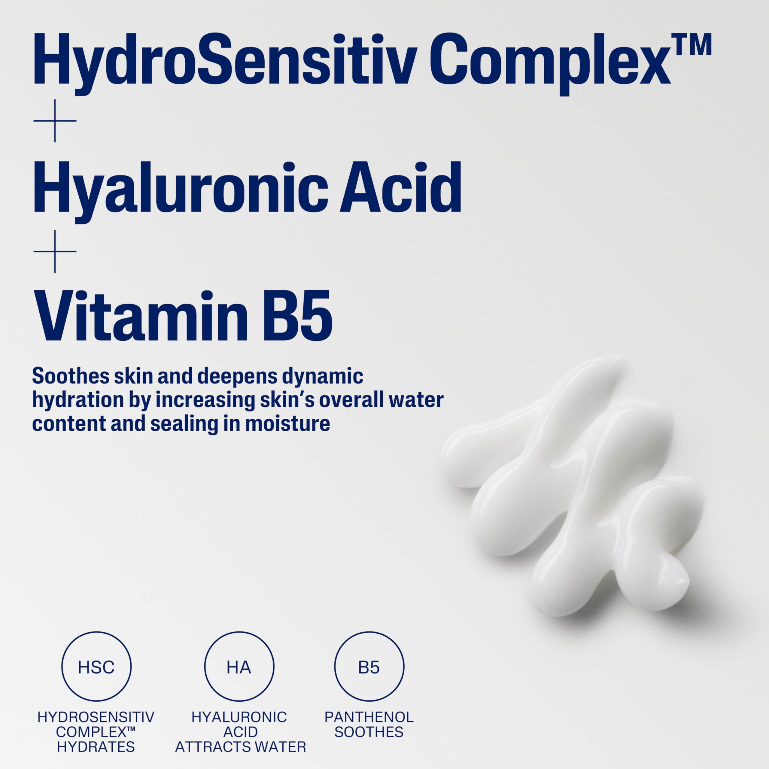 Cetaphil con vitaminas E y B5 para ojos.