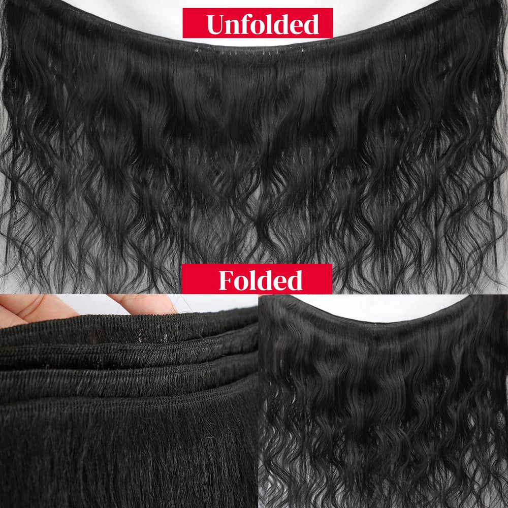 CFY paquetes de cabello brasileno onda cuerpo 24 pulgadas: acabado suave y saludable
