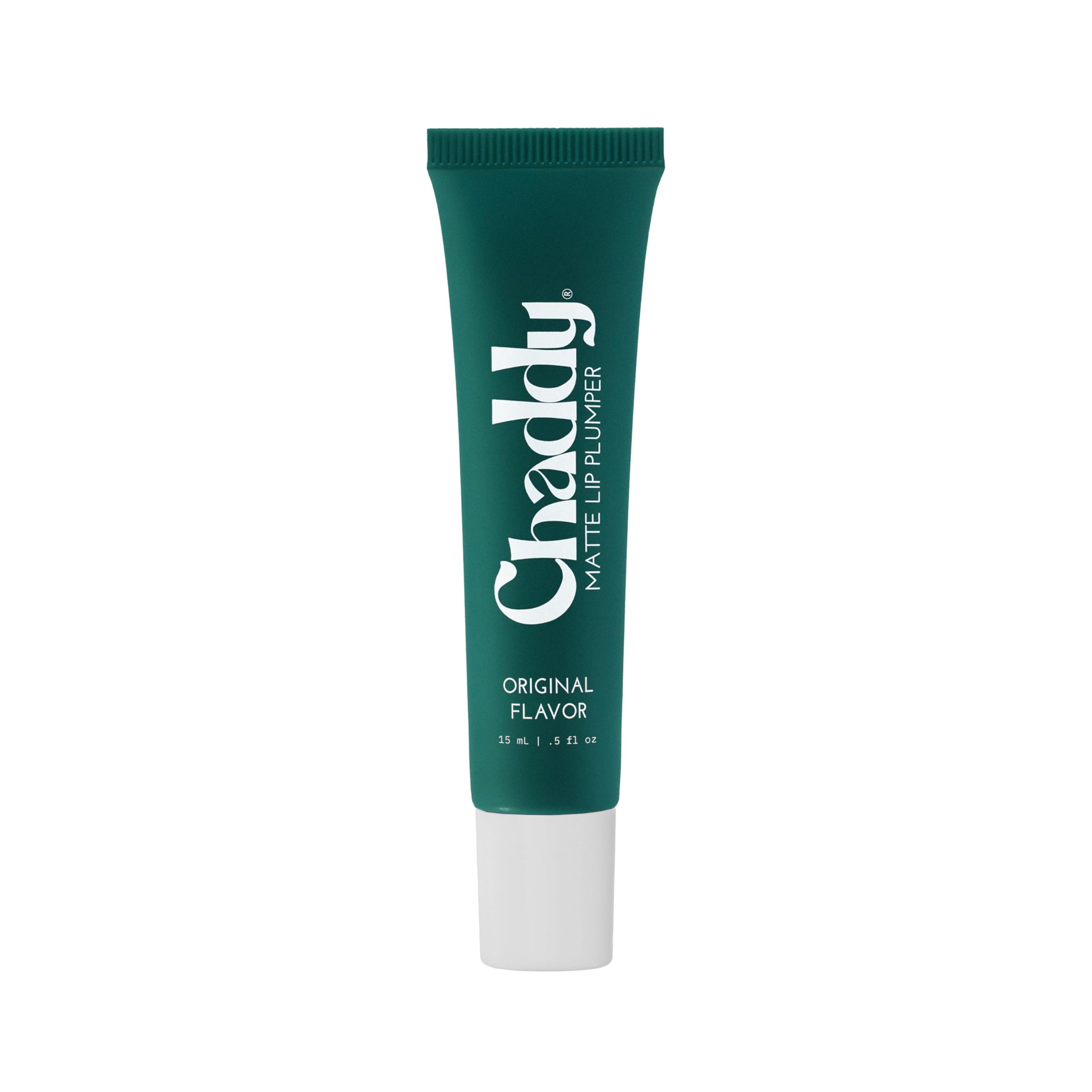Chaddy Lip Plumper Matte — bouteille et fini mat, hydratation durable des lèvres