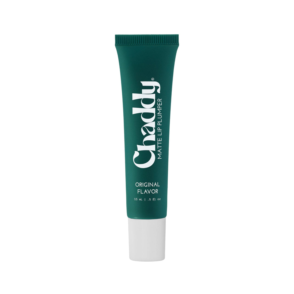 Chaddy Lip Plumper Matte — bouteille et fini mat, hydratation durable des lèvres