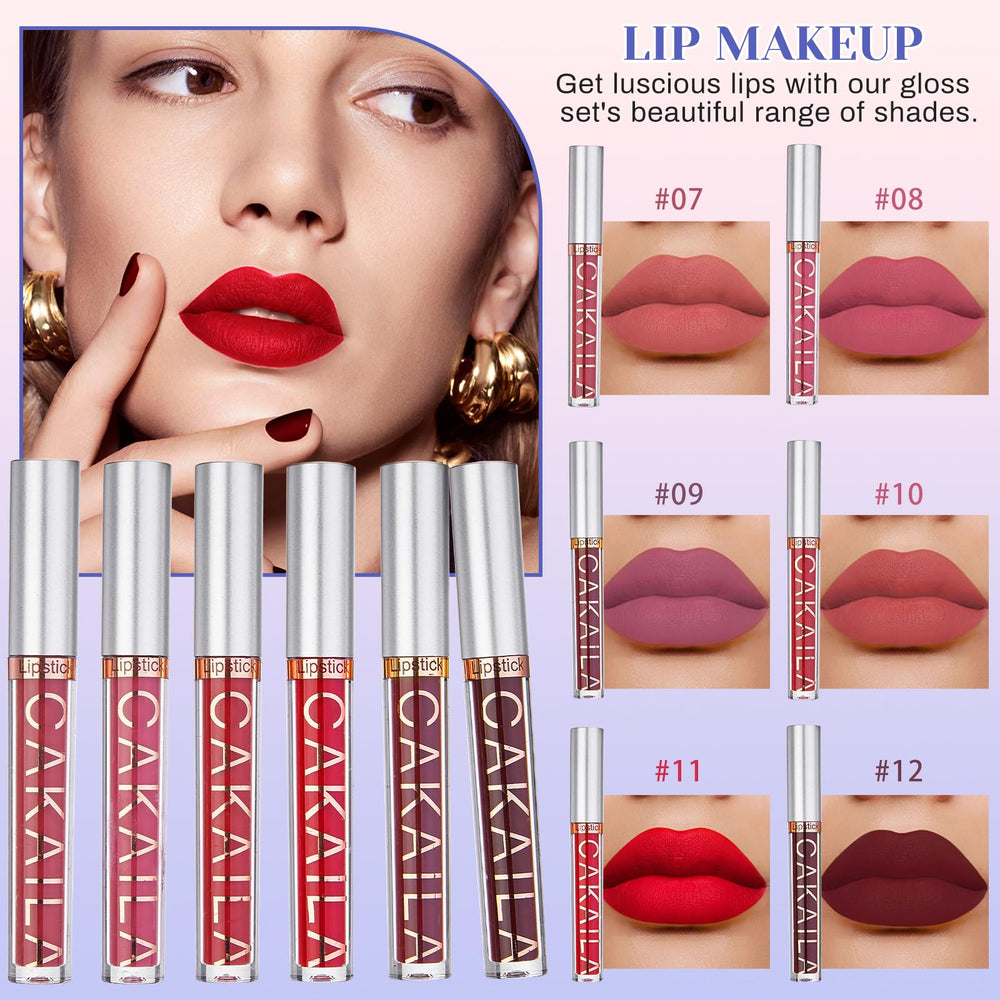 CHAFFUL kit maquillaje todo en uno delineador para precisión duradera