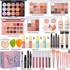 CHAFFUL kit maquillaje todo en uno primer de maquillaje para un acabado suave