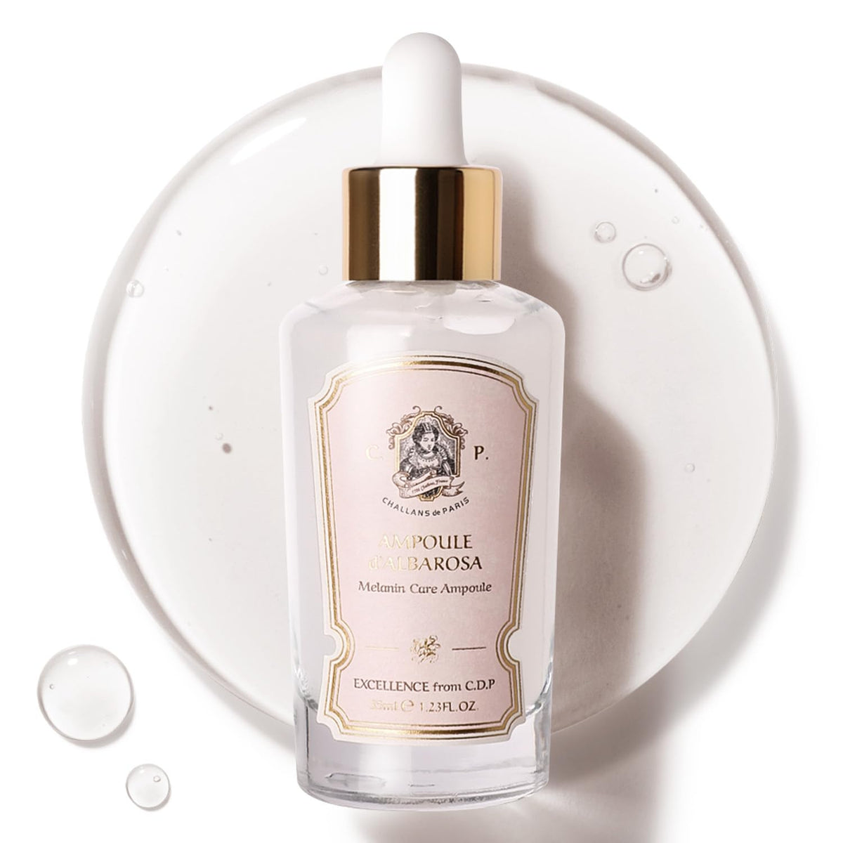 CHALLANS DE PARIS Ampoule Albarosa en envase elegante para una aplicación precisa
