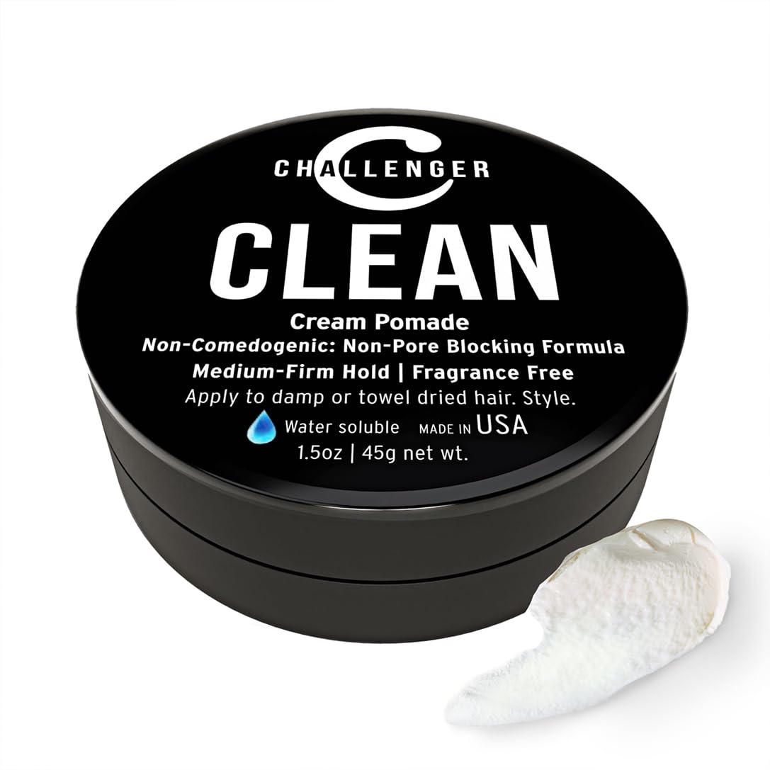 Challenger Crema Pomada sin fragancia, botella para uso diario sin irritación