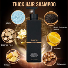 Champú Activador de Raíz: masaje suave en el cabello