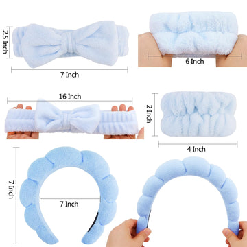 Chanaco diadema para ducha y spa, mantiene el cabello recogido durante el baño.