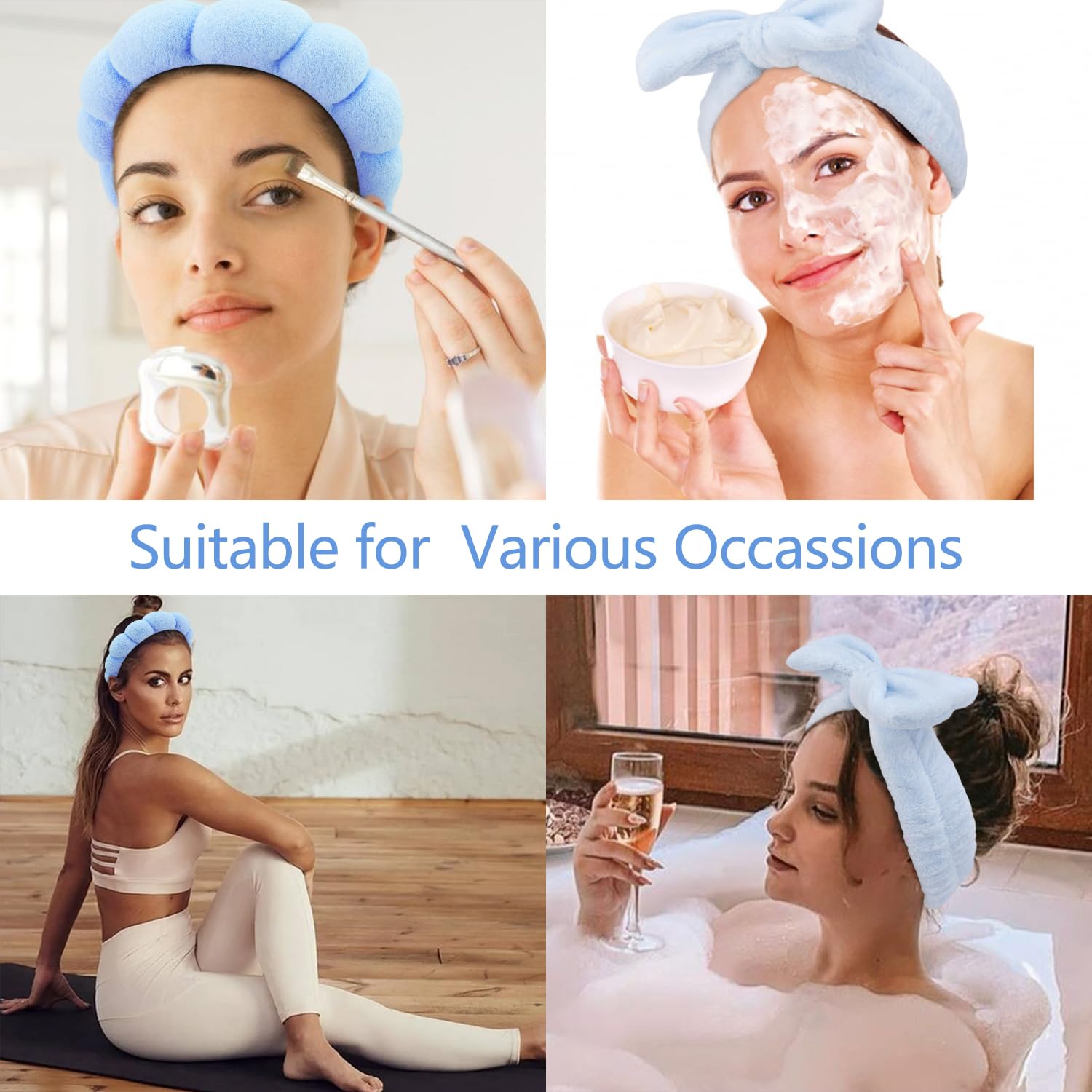 Chanaco diadema regalo para adolescentes, ideal para cumpleaños o spa en casa.